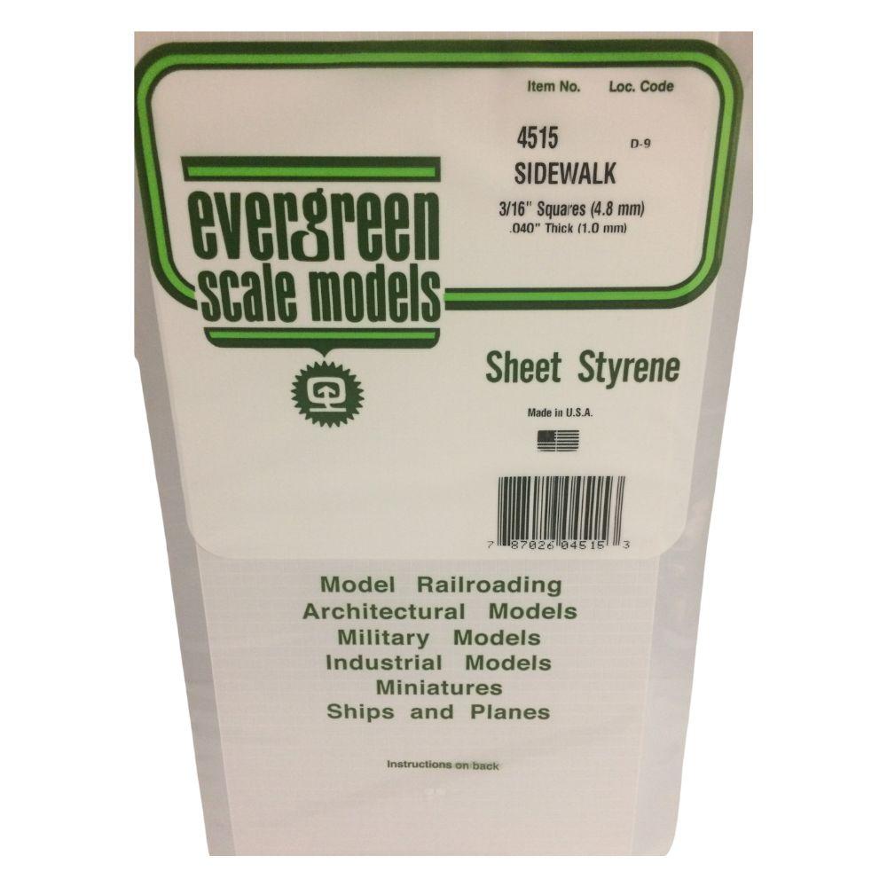 Evergreen Styr Sidewalk 3/16 In 12X24 In*