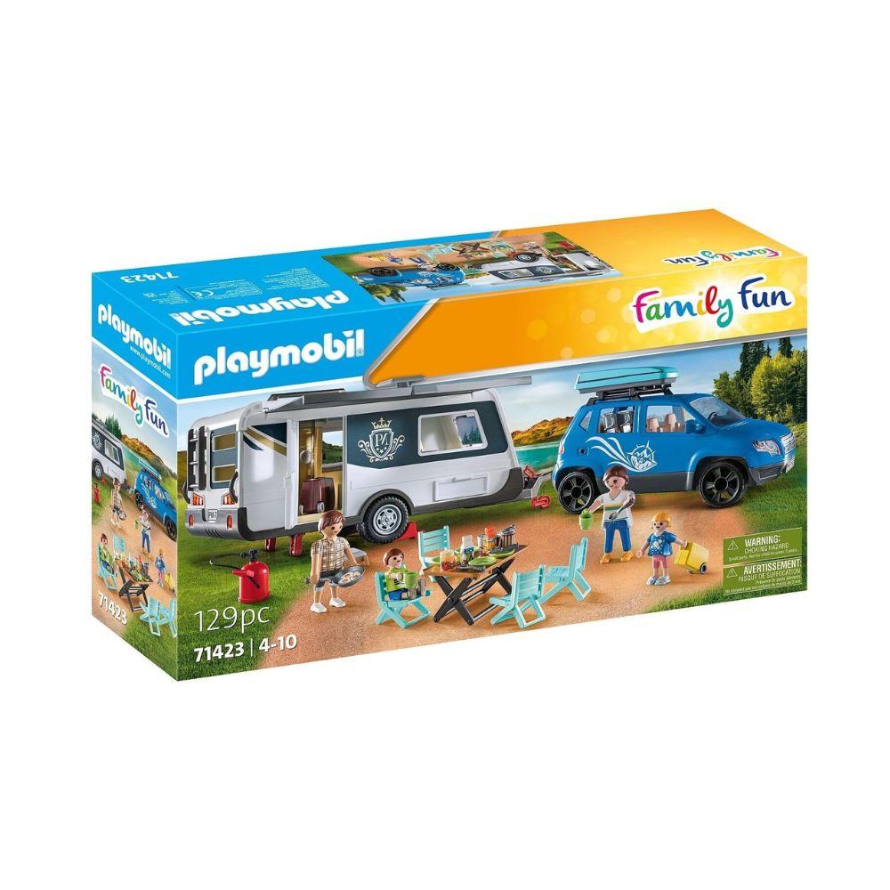 Playmobil Caravan With Car