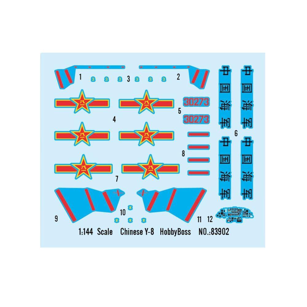 Hobbyboss 1:144 Chinese Y-8 Aircraft