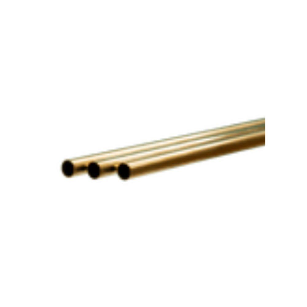 KS Metals Brass Tube 9Mm Odx.45Mm Wall-3Pcs