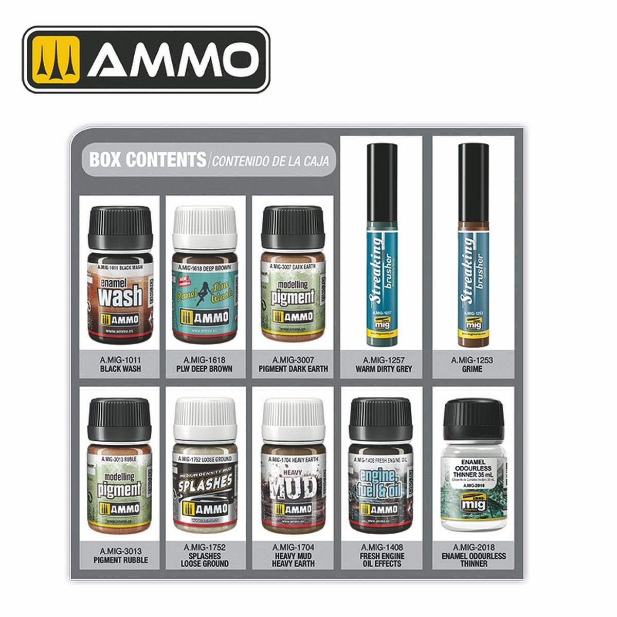 Ammo Super Pack Beginners Set: Weathering