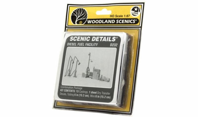 Woodland Scenics Diesel Fuel Facility ScDetls