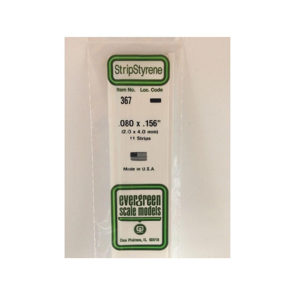 Evergreen Styr Strips .080X.156X24(11)*