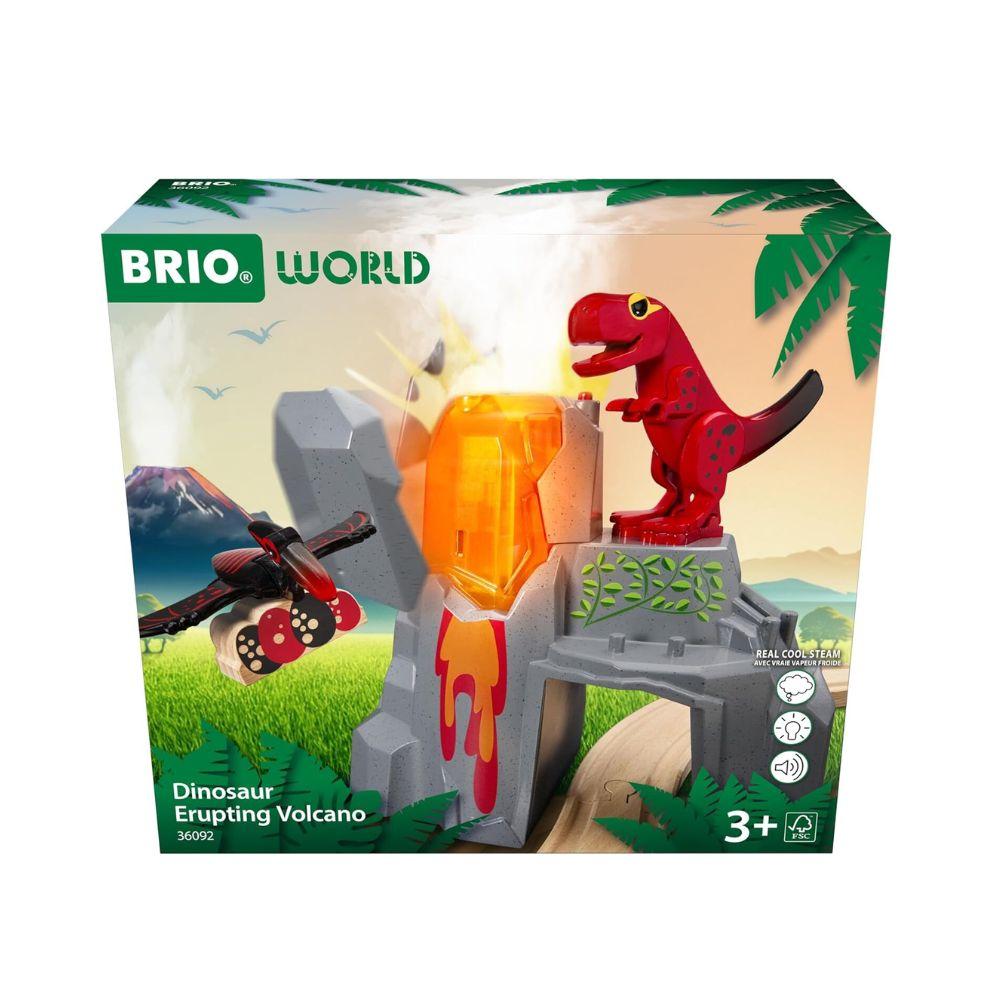 BRIO Dinosaur Erupting Volcano 5 pieces