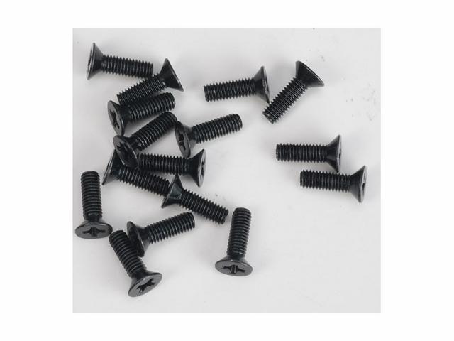 DHK Hobby Flathead Screw (3X10Mm) (16)