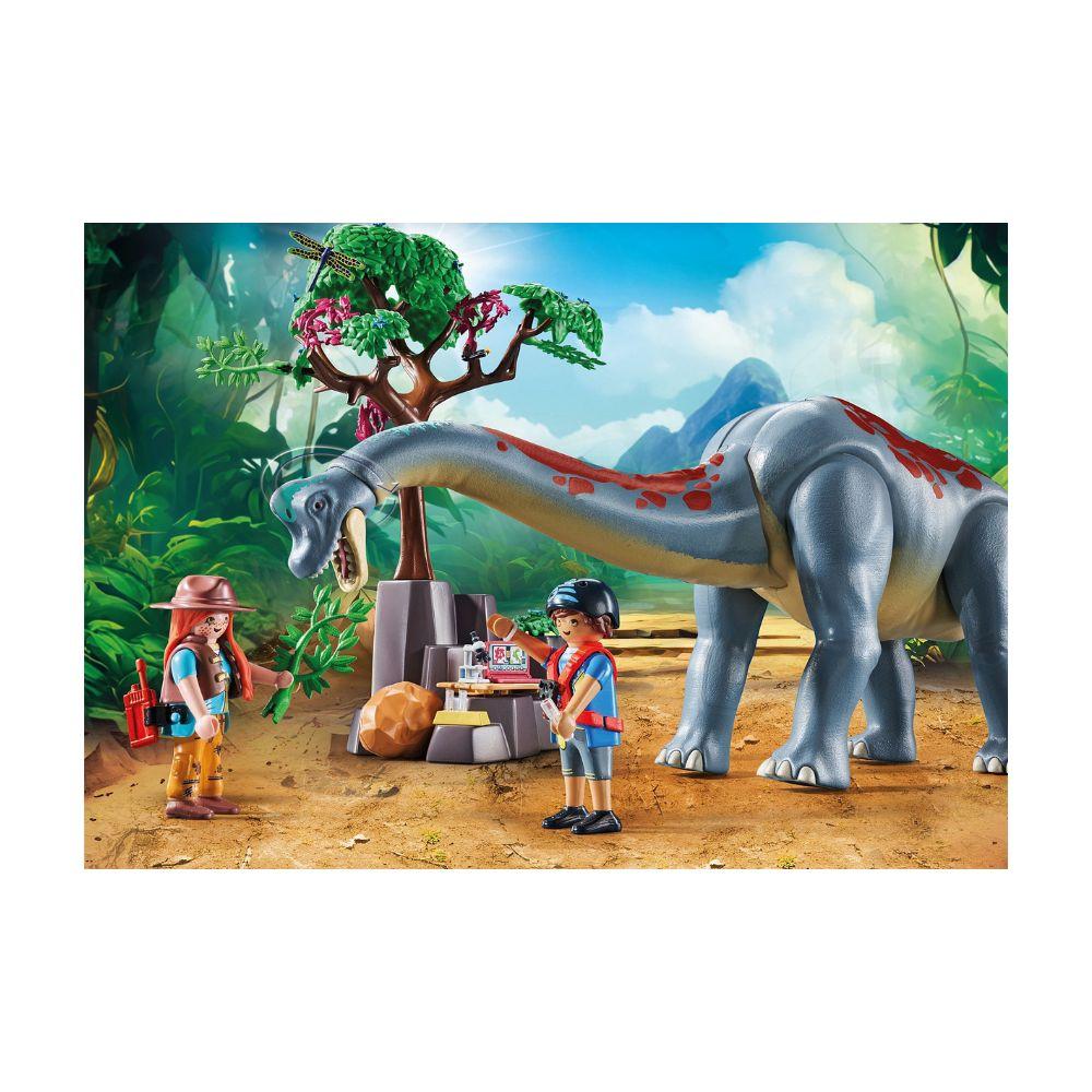Playmobil - Brachiosaurus with Hovercraft