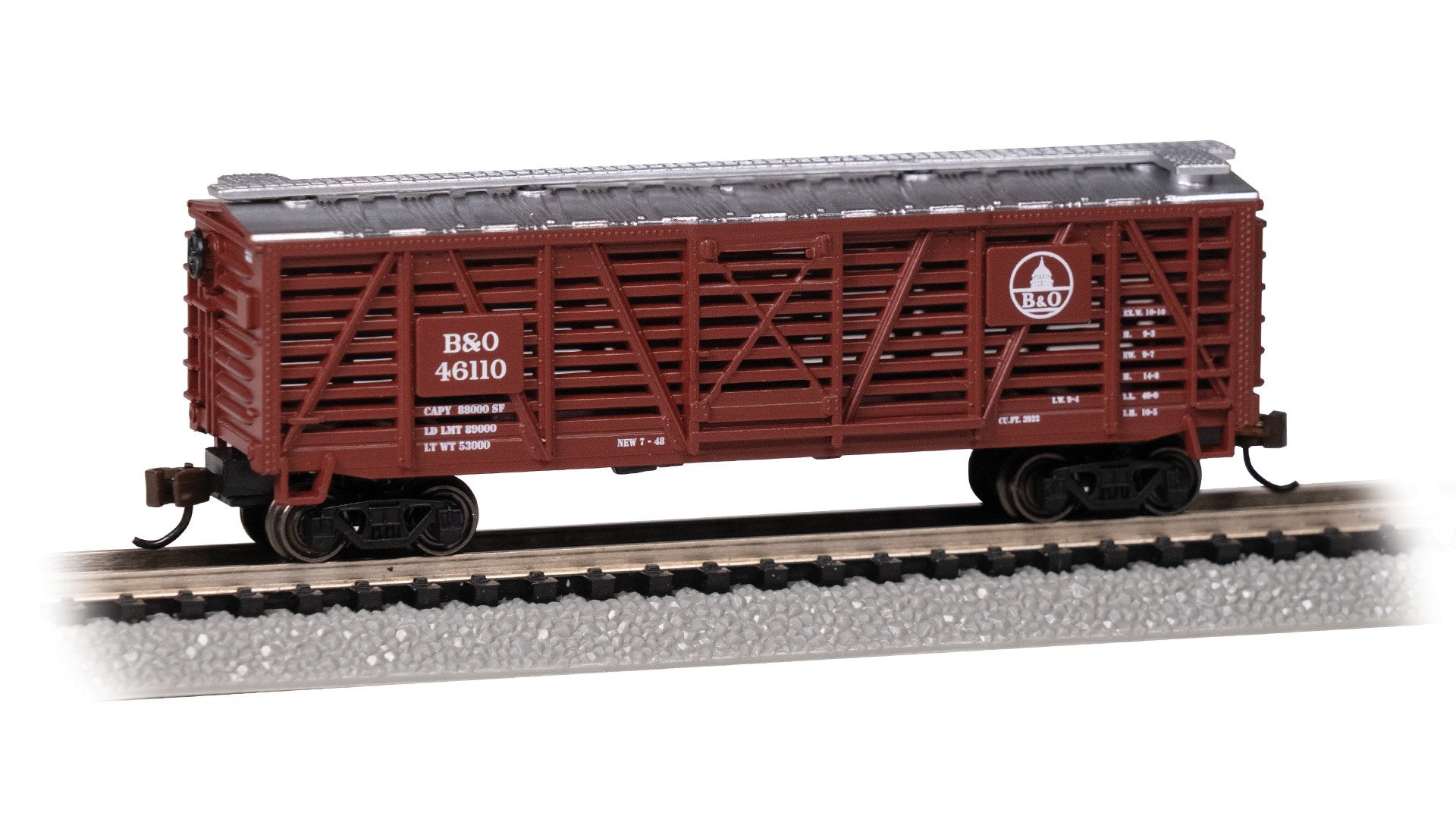 Bachmann Baltimore & Ohio #46110 N ScaleStock Car