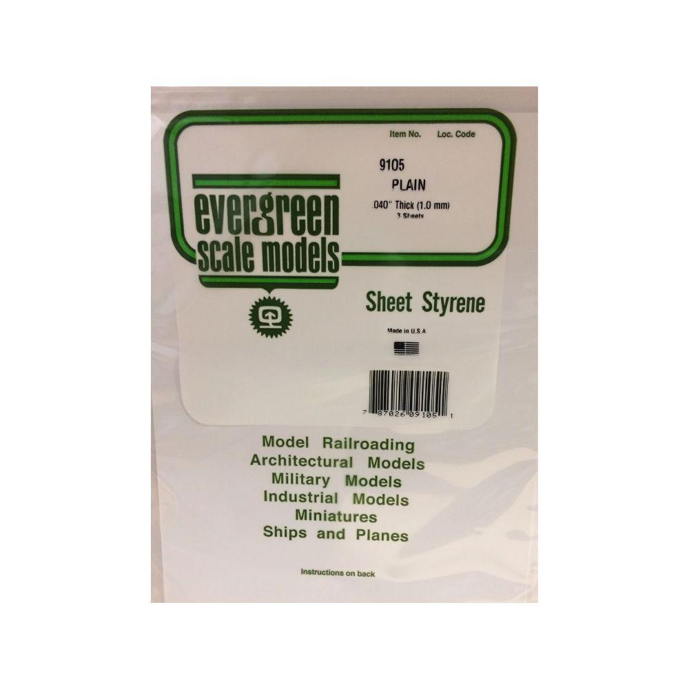 Evergreen Styr Sheets 8X21 Pl Wht .040 (3)