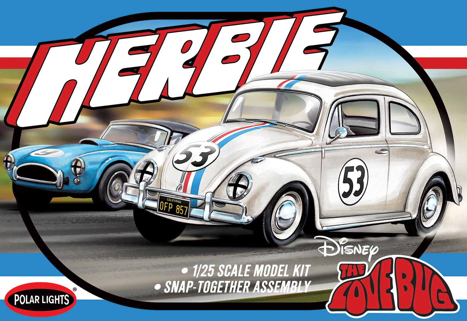 Polar Lights 1:25 Herbie VW Beetle