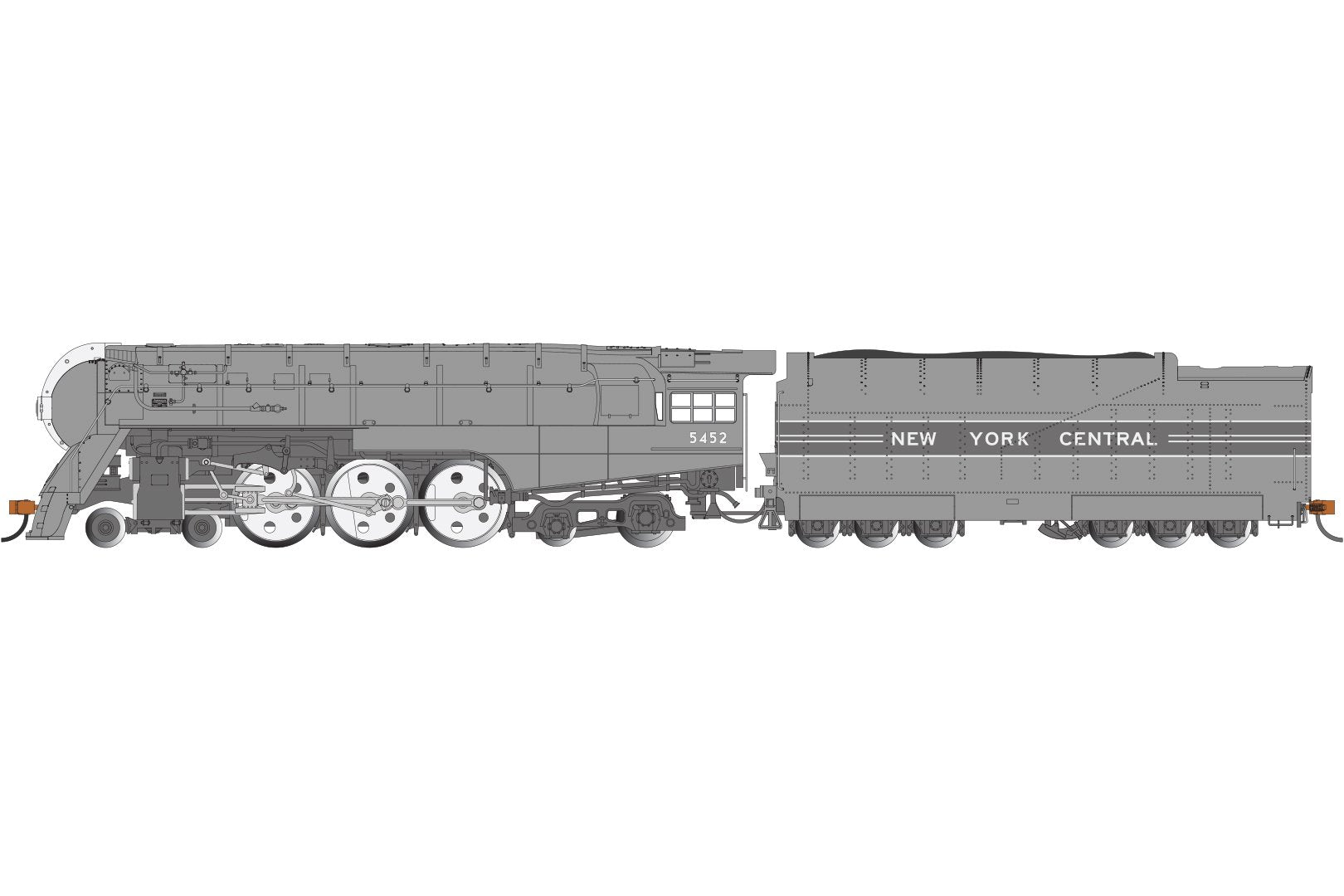 Bachmann New York Central #5452 (1940 Livery w/Scullin Drivers)