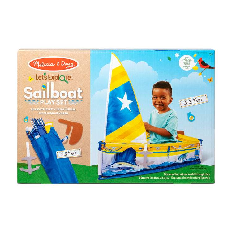 Melissa and Doug - Let's Explore - Sailboat Playset