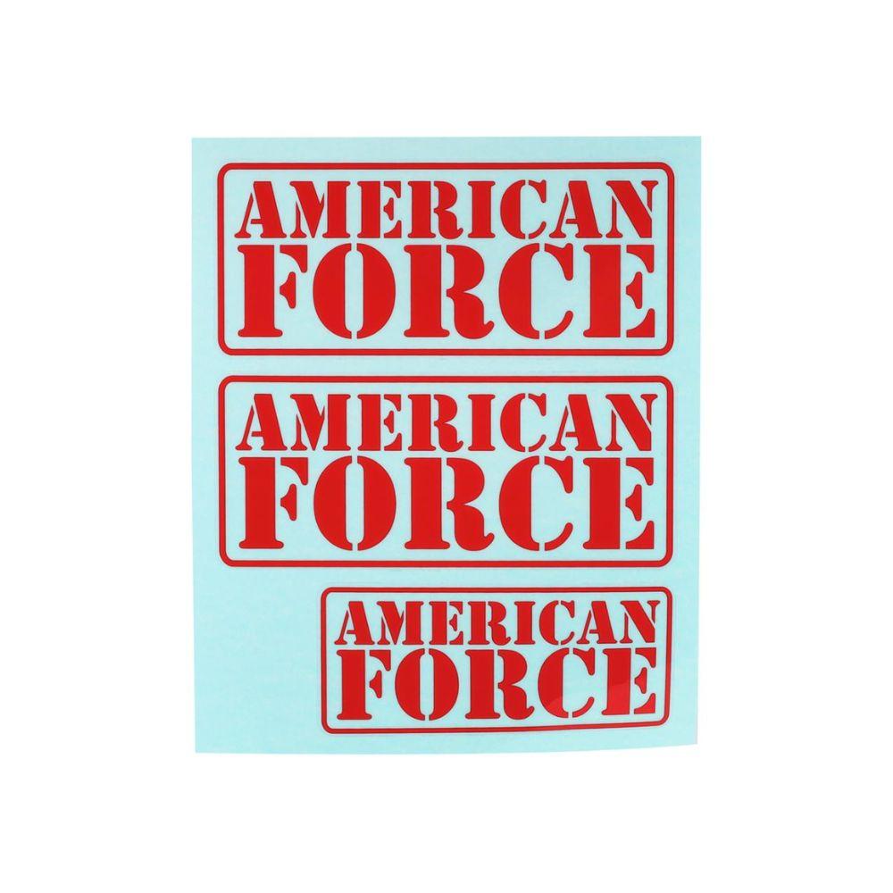 CEN Racing American Force Decal (red)