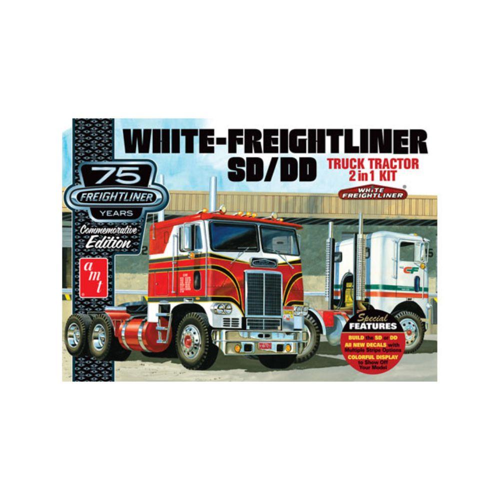 AMT 1:25 White Freightliner 2-In-1