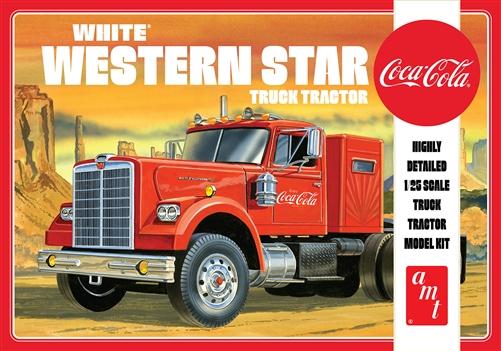 AMT 1:25 White Western Star Semi Tractor