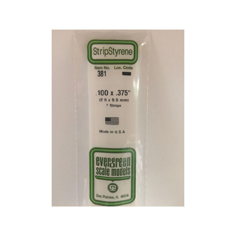 Evergreen Styr Strips .100X.375X24(7) *