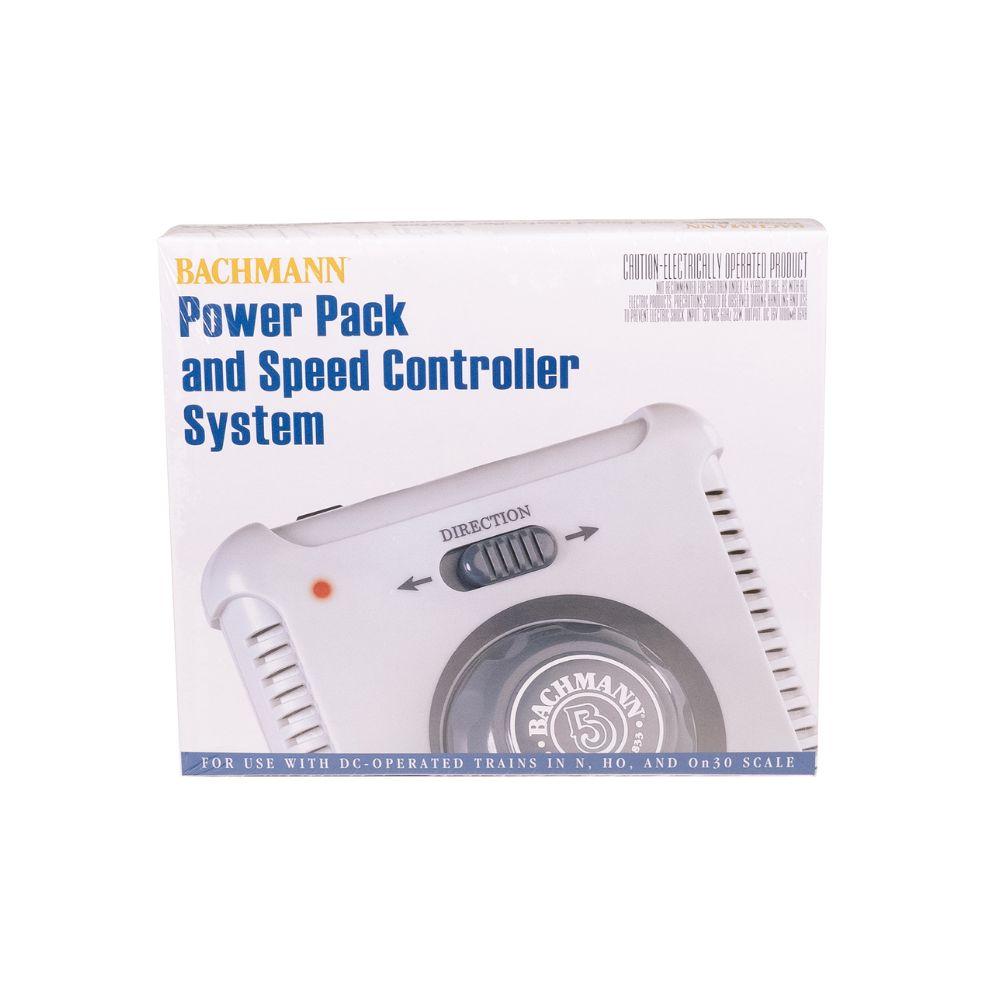 Bachmann Power Pack & Speed Controller,DCC Compatible, HO, N, On30