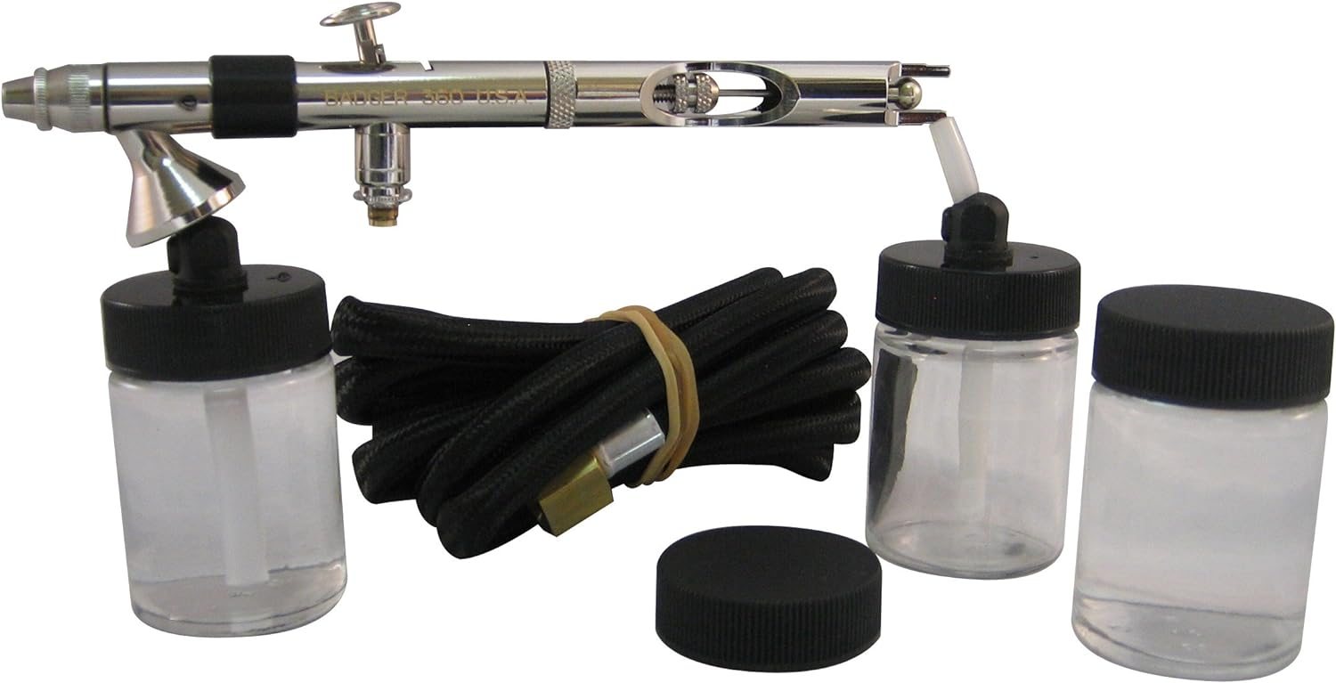 Badger 360 Universal convertible Bottom/Gravity Feed Airbrush