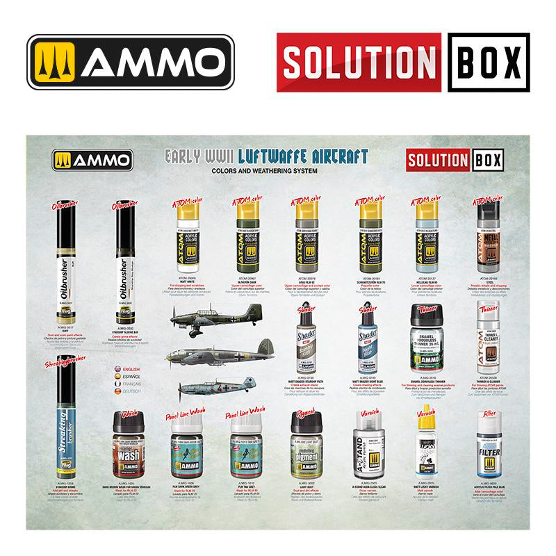 Ammo Solution Box 25 Early WWII Luftwaffe Aircraft-Colours&Weathering