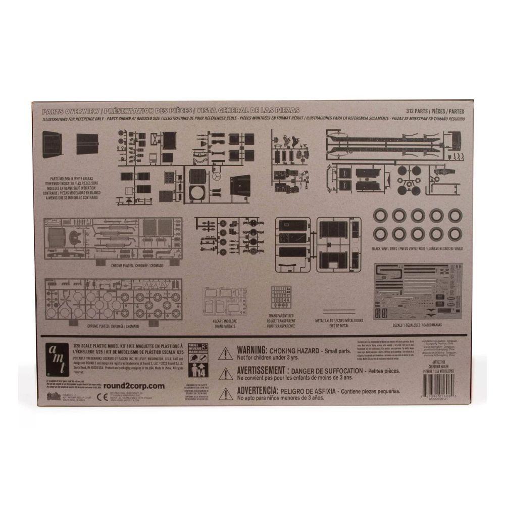 AMT 1:25 Peterbilt 359 California Haulerw/Sleeper