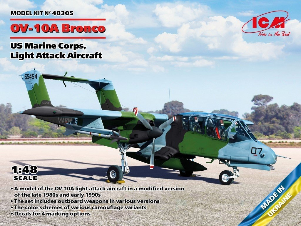 ICM 1:48 OV-10A Bronco US Marine Corps