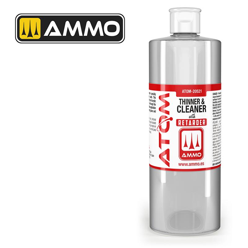 ATOM Thinner and Cleaner w/Retarder 400ml