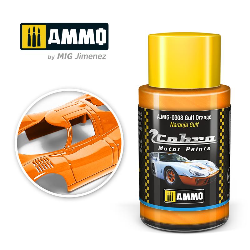 Ammo Cobra Motor Gulf Orange 30ml