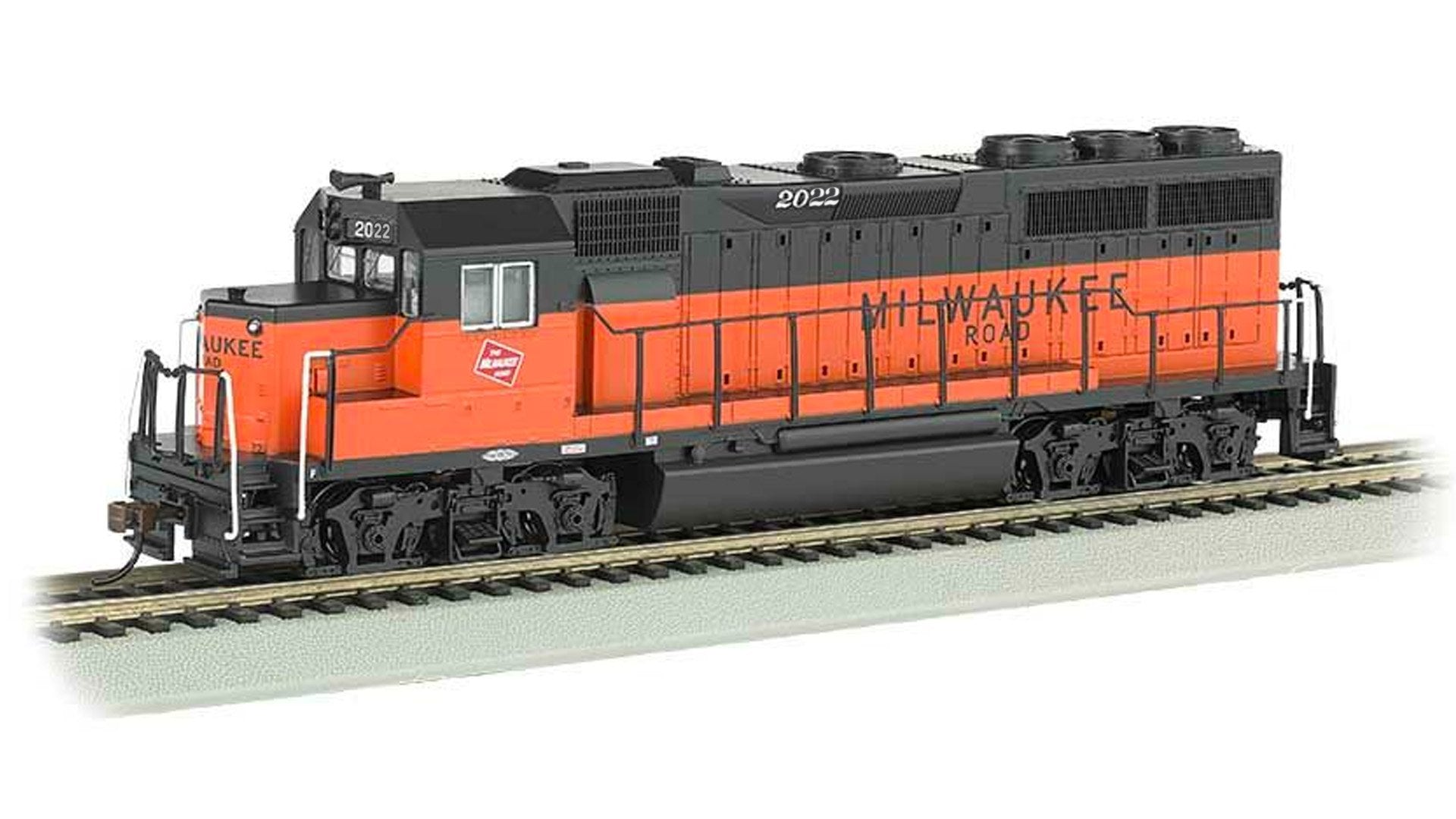 Bachmann Milwaukee Road #2022 EMD GP40 Loco w/DCC, HO Scale