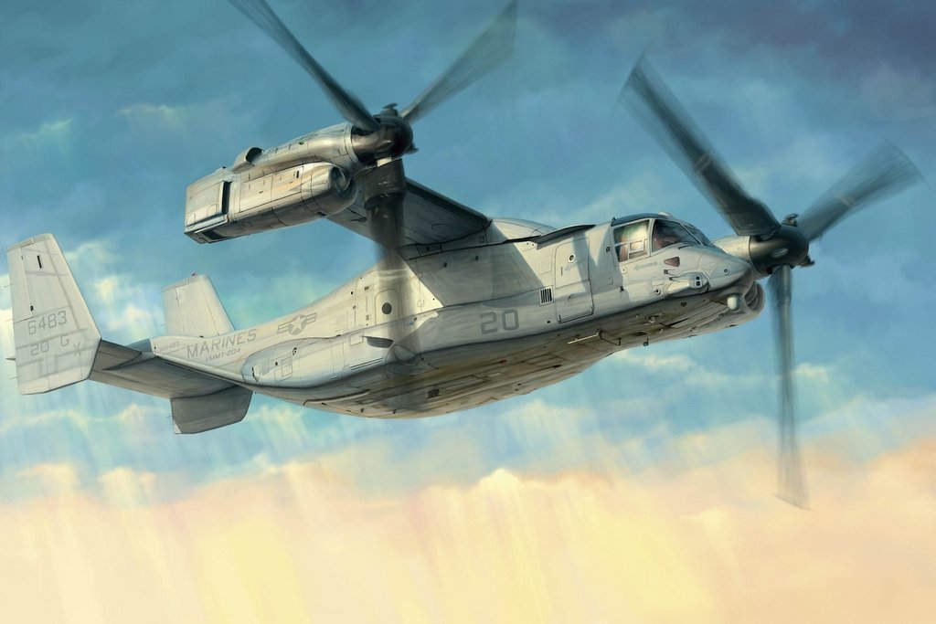 Hobbyboss 1:48 Mv-22 Osprey