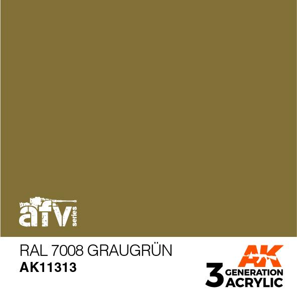 AK Interactive Acrylic RAL 7008 Graugrünrün