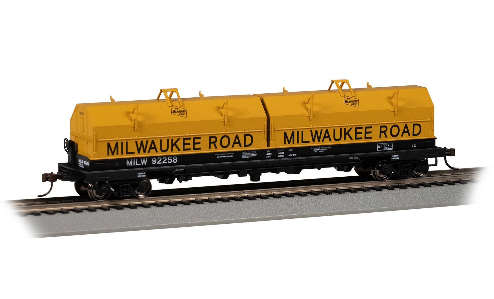 Bachmann Milwaukee Road #92258 w/ AngledHood