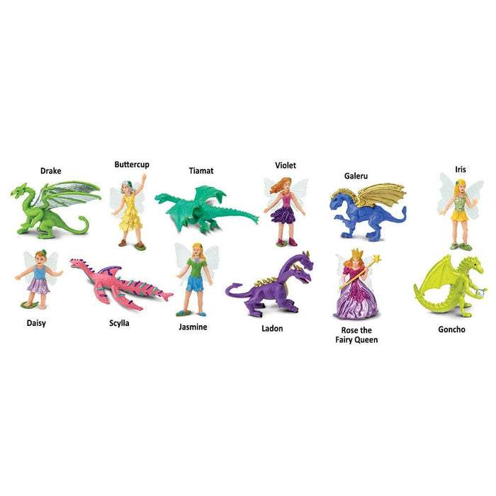 Safari Ltd Fairies & Dragons Super Toob