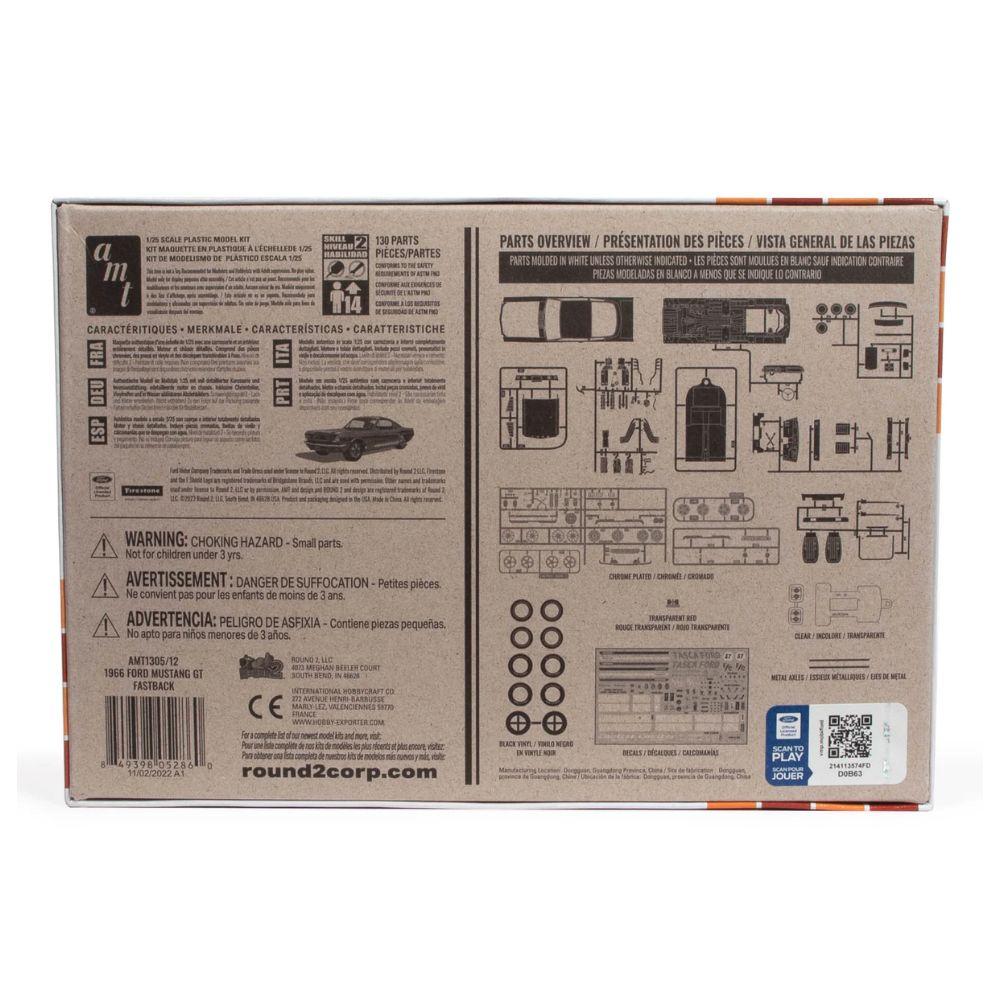 AMT 1:25 1966 Mustang GT Fastback