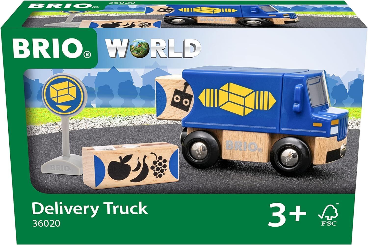 BRIO Delivery Truck 5 pieces