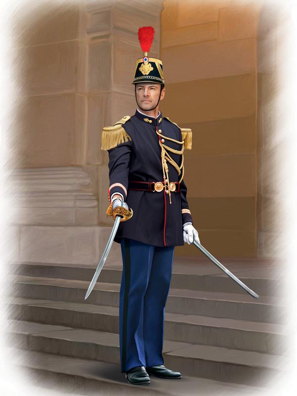 ICM 1:16 French Republican Guard Officer