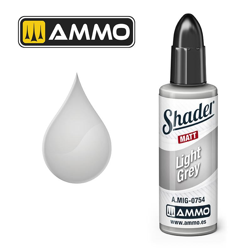 Ammo Matt Shader Light Grey 10ml