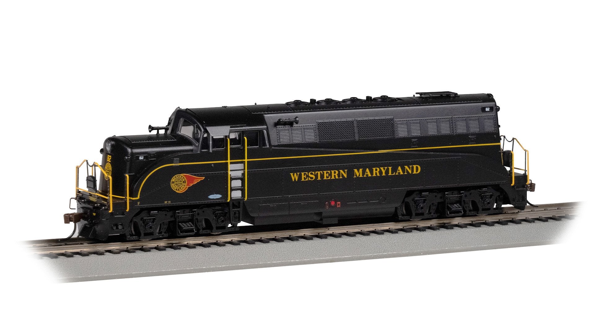 Bachmann Western Maryland #82 EMD BL2 Diesel Loco w/DCC, HO Scale