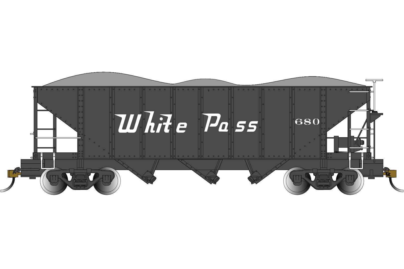 Bachmann White Pass & Yukon #680omas W/  Annie & Clarabel