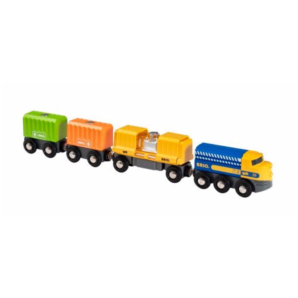 BRIO Three-Wagon Cargo Train