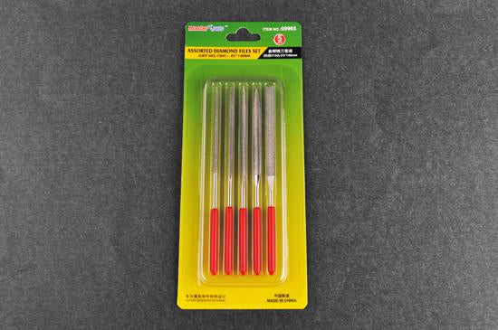 Master Tools 5 pc Assorted Diamond FilesSet, grit 150, 0.3x140 mm