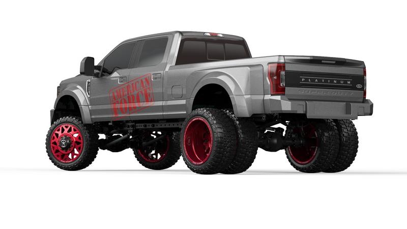 CEN 1:10 Ford F450 SD Custom Truck RTR Titanium Grey, Redcat T/X