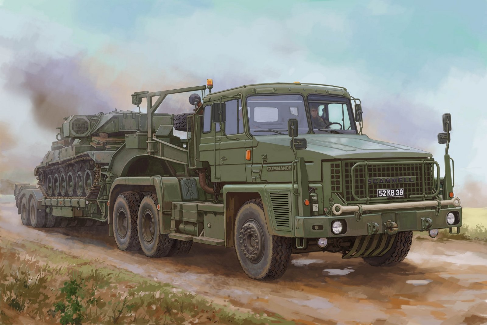 Hobbyboss 1:35 Scammell Commander