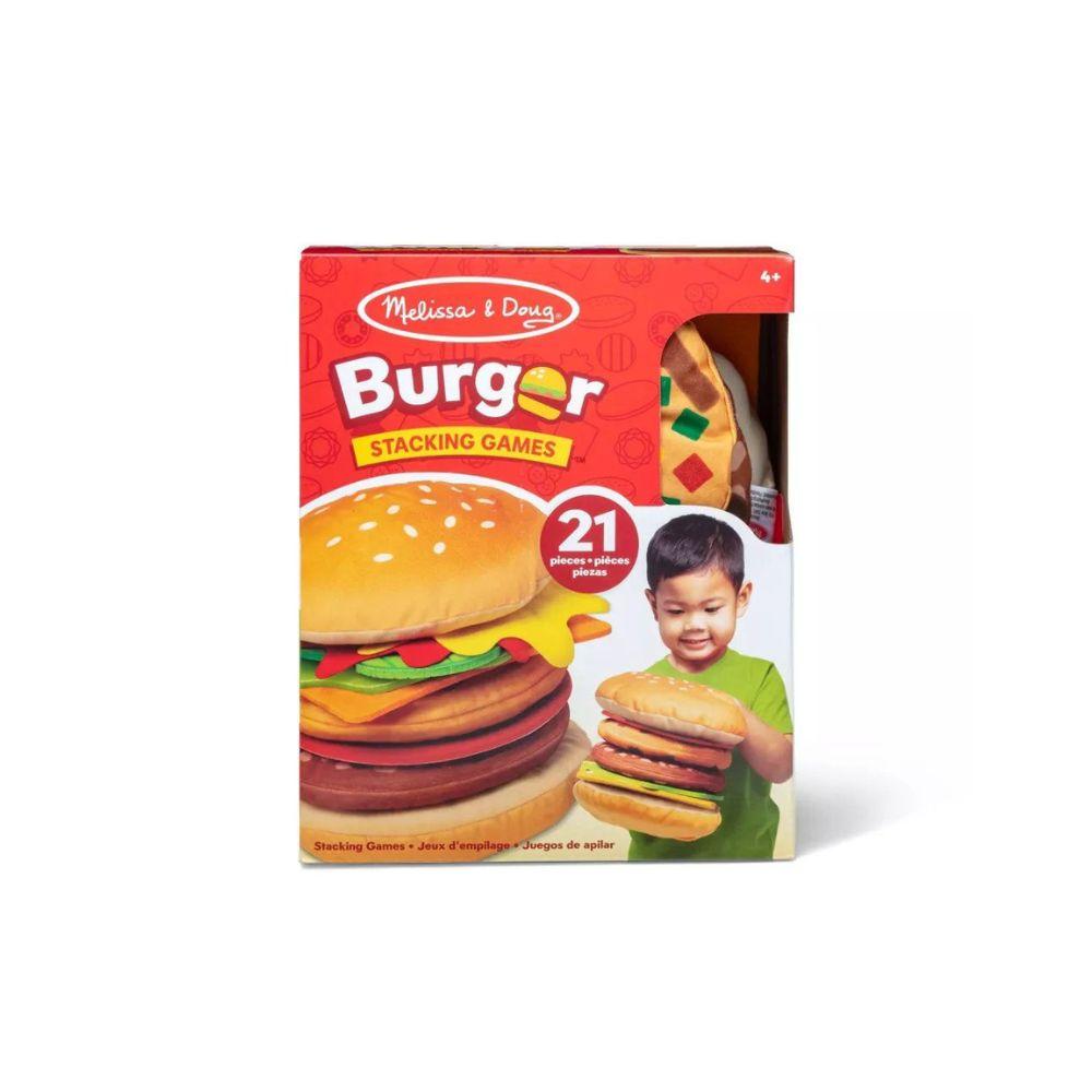 Melissa and Doug Burger Stacking Games