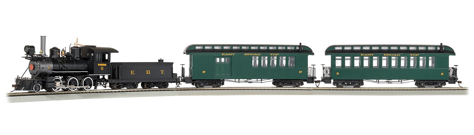 Bachmann East Broad Top-The Rockhill Ltdomas W/  Annie & Clarabel