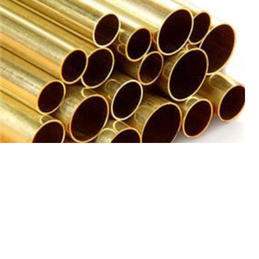 KS Metals Round Brass Tube 6Mm Od 300Mm2Pc