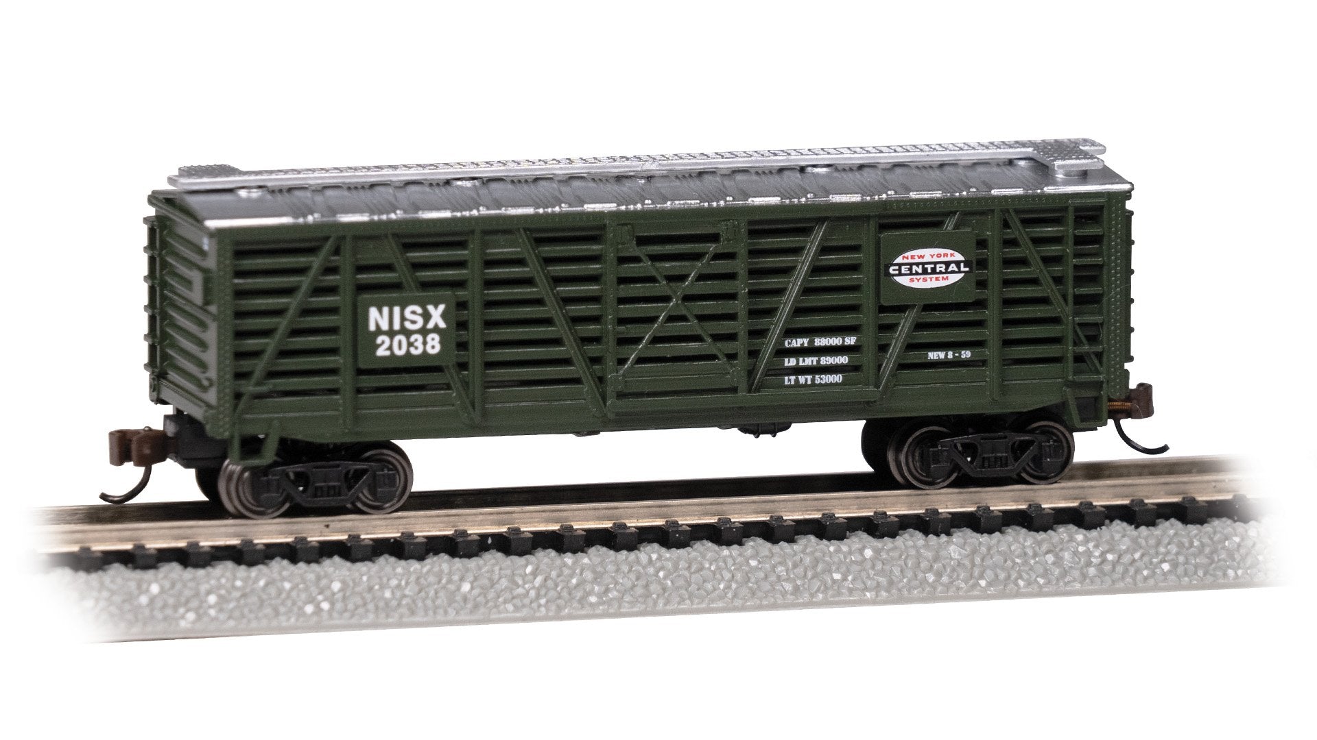 Bachmann New York Central #2038 N ScaleStock Car