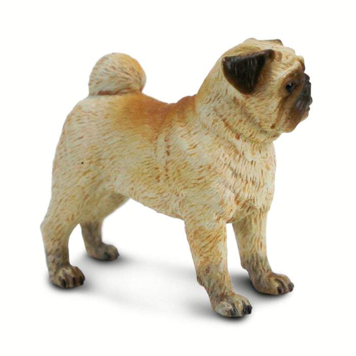 Safari Ltd Pug Toy Dog Figure