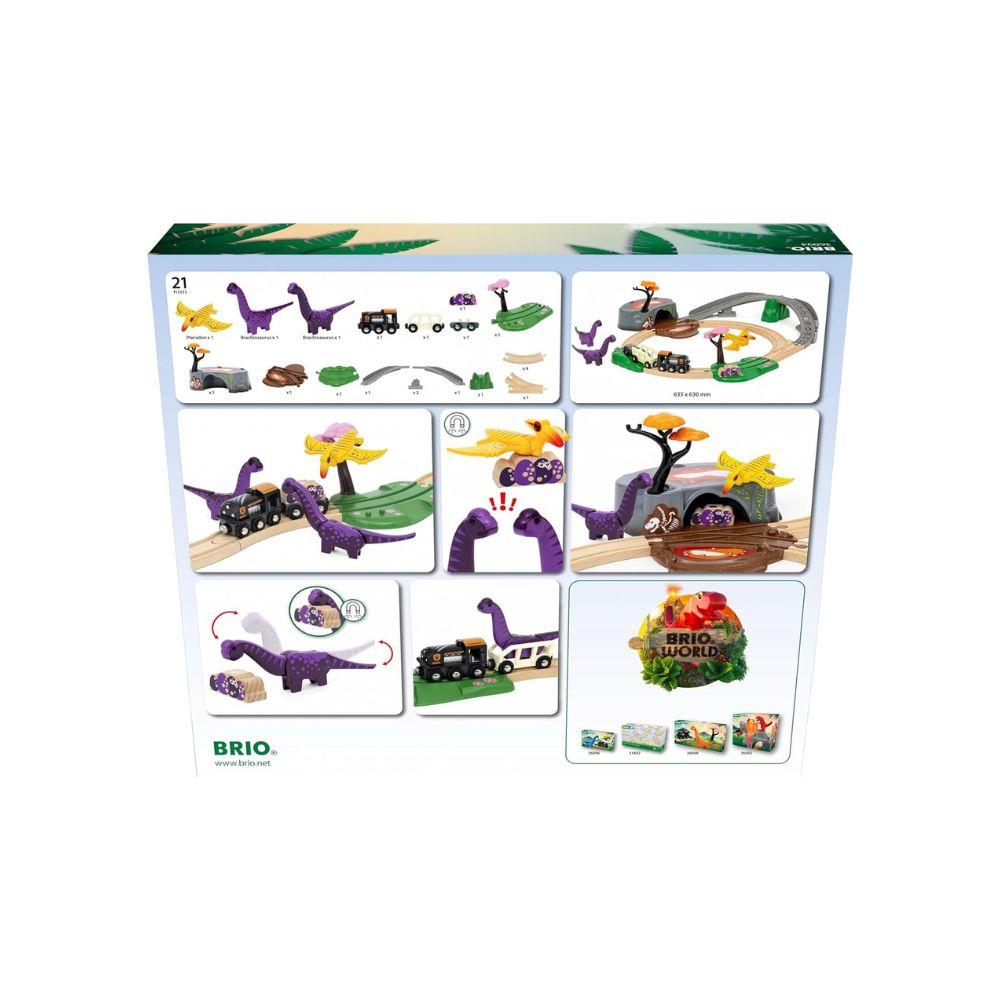 BRIO Dinosaur Adventure Set 21 pieces