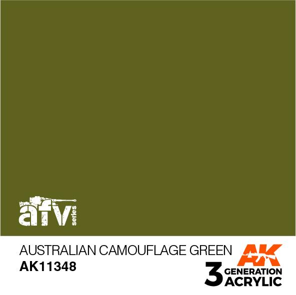 AK Interactive Acrylic Australian Camouflage Green