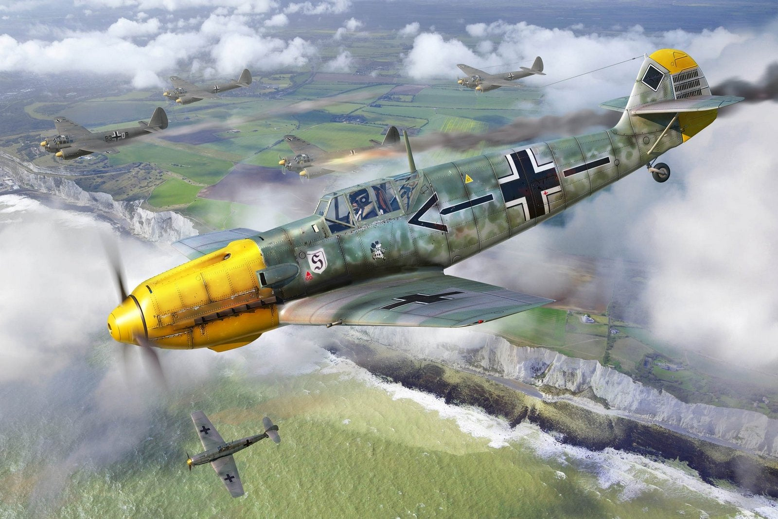 Hobbyboss 1:48 Messerschmitt BF109E-4