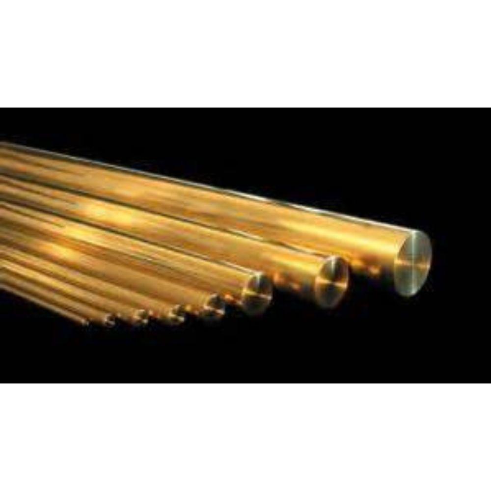 KS Metals Round Brass Rod 1Mm Di X300Mm5Pcs